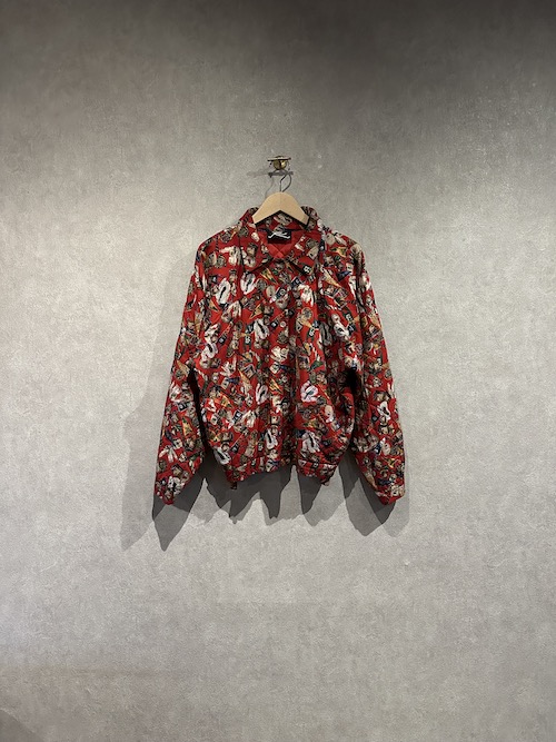 「used」80’s USA製 Carolyn Rothwell Rayon Quilting JKT（S）