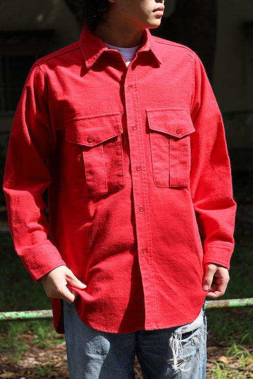 used」80's USA製 Eddie Bauer Chamois Cloth Shirt（M） | calm