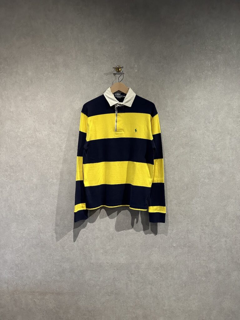 「used」Polo Ralph Lauren Border Rugby Shirt（S）