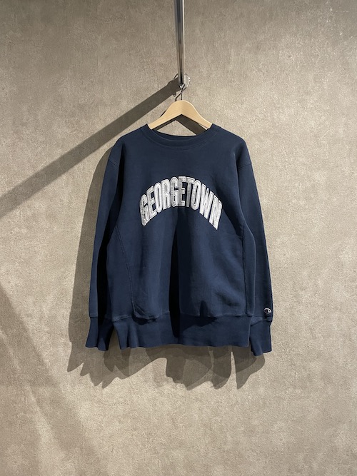 「used」90’s USA製 Champion Reverse Weave Sweat GEORGETOWN（L）