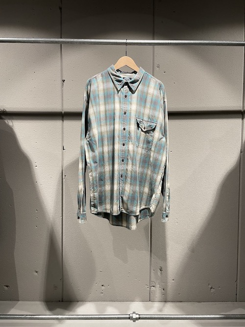 「used」DOCKERS Ombre Check Shirt（XL）