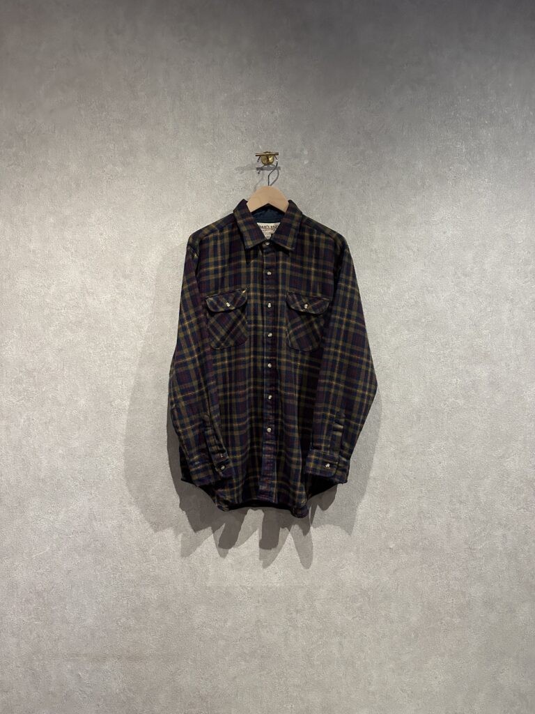 「used」TRAIL’S END Check Flannel Shirt （L）